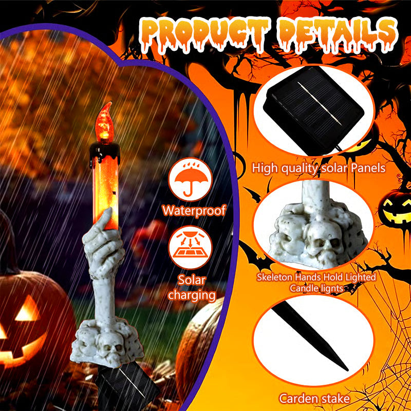 Skayla™ – Solar Powered Skull Candle Light (50% Off)