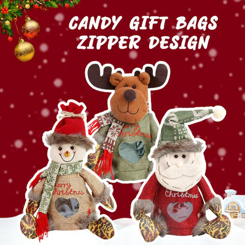 MerryTotes™ – Christmas Gift Bags with Drawstring Closure (50% Off)