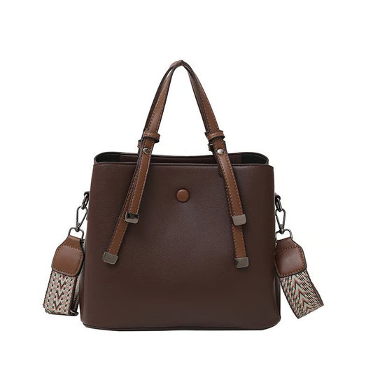 Seloura™ – Structured PU Leather Handbag (50% Off)