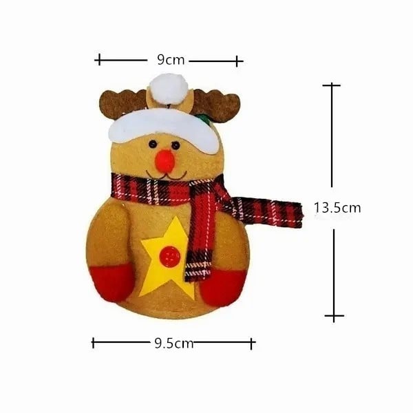 Hollynest™ – 6 Christmas Cutlery Holder Pockets (50% Off)