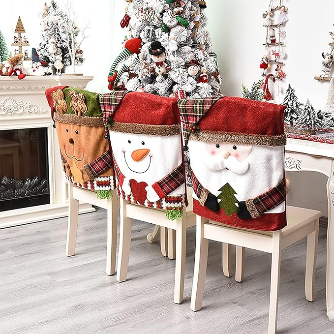 Hollynest™ – Cute Christmas Dining Chair Covers (50% Off)