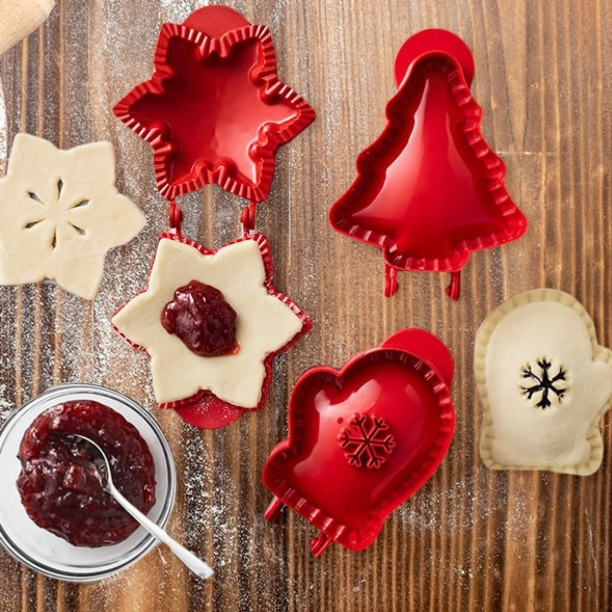MerryMold™ – Easy Holiday Hand Pie Mold (2+1 Free)