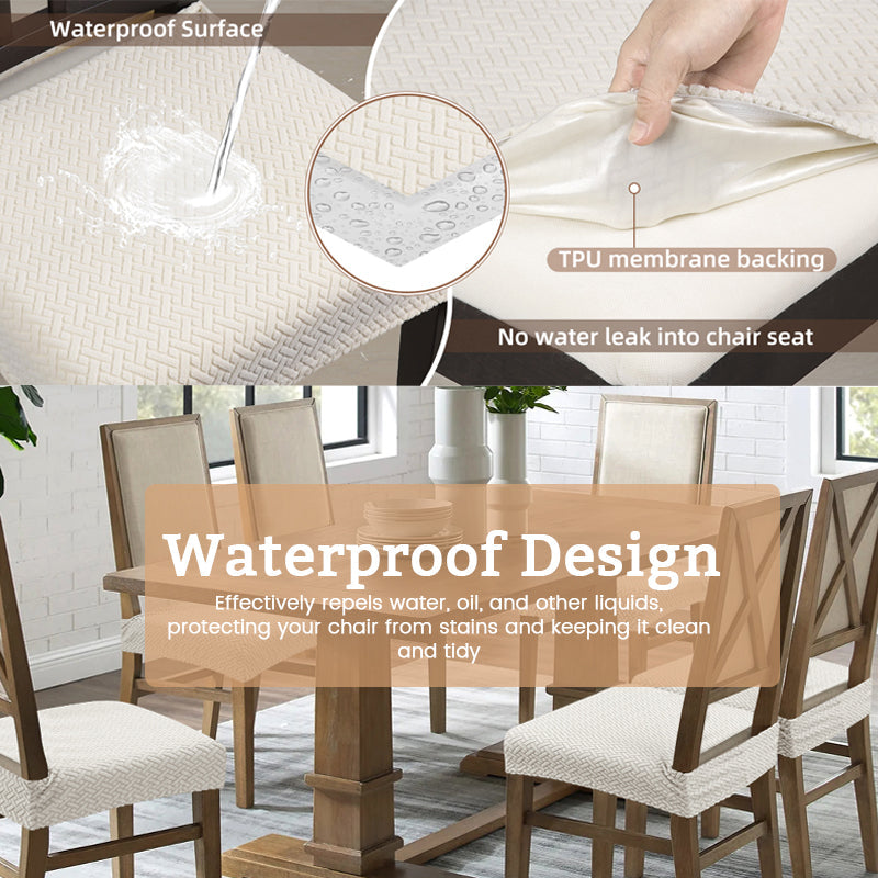 Jacquelin™ – Chair Seat Cover with Jacquard Weave (50% Off)