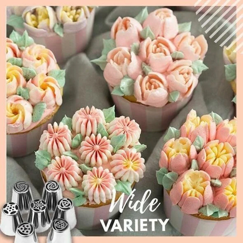 Bakerose™ - Piping Set for Perfect Icing Flowers (50% Off)