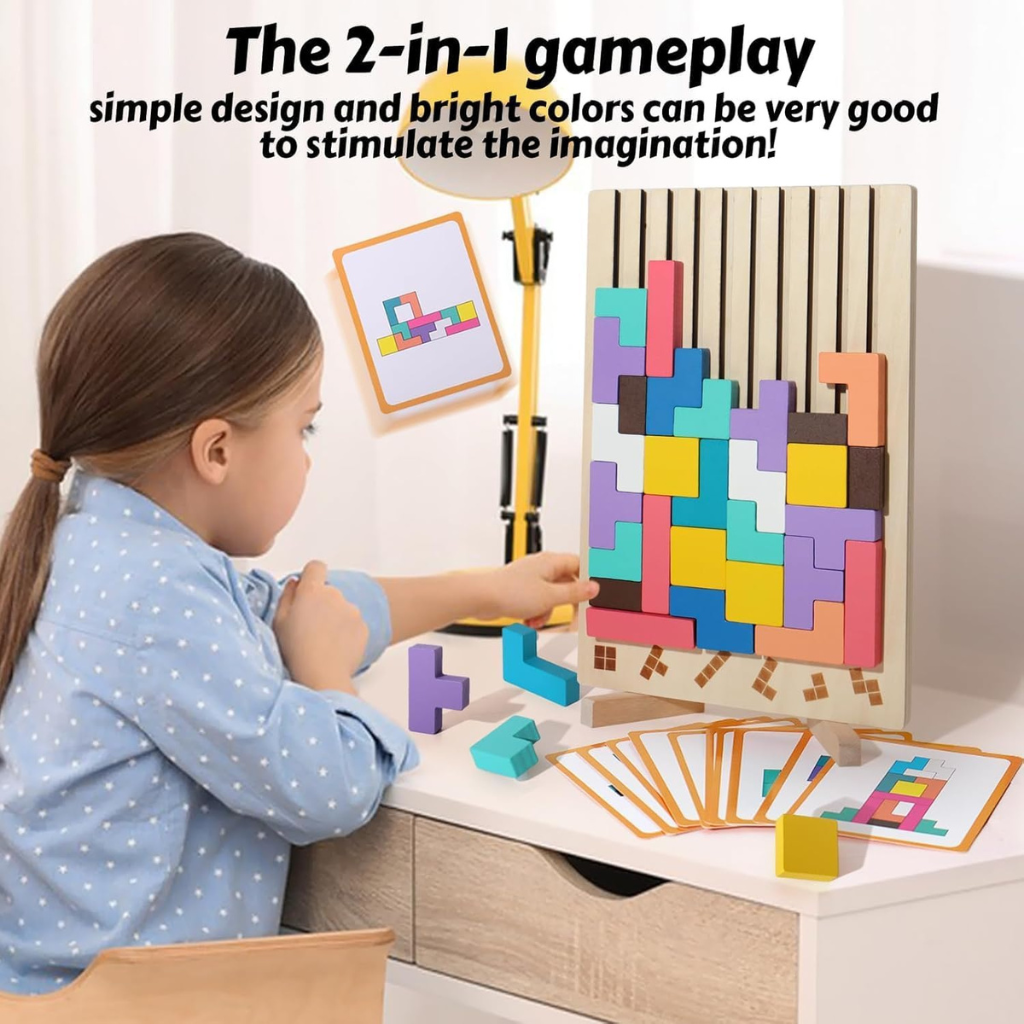Tumbletale™ – Wooden Puzzle Game for Focus & Play (50% Off)