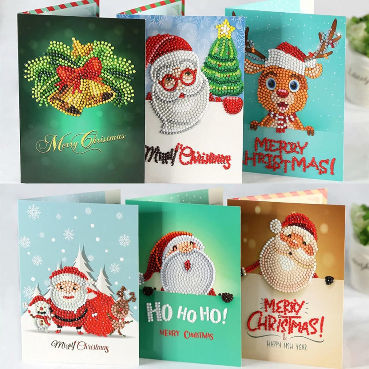 Glimmerry™ – DIY 5D Diamond Painting Christmas Card Kit