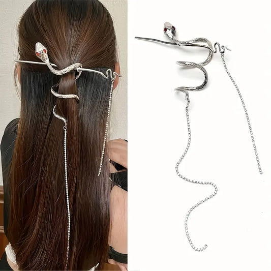 Seydra™ – Serpent Hair Stick with Tassels (50% Off)