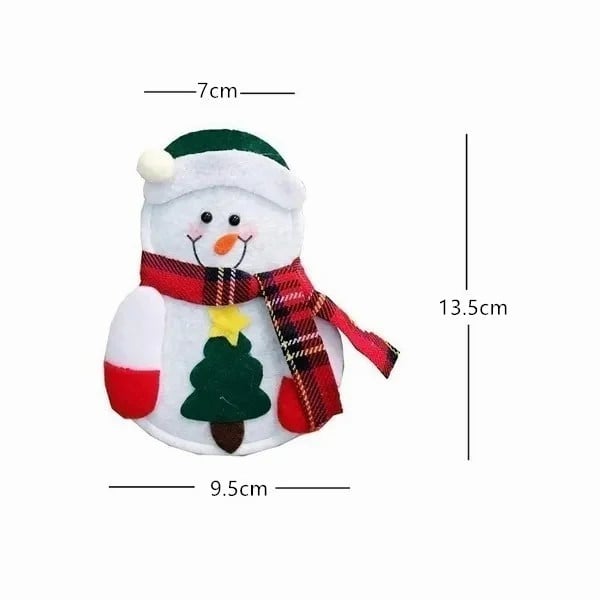 Hollynest™ – 6 Christmas Cutlery Holder Pockets (50% Off)