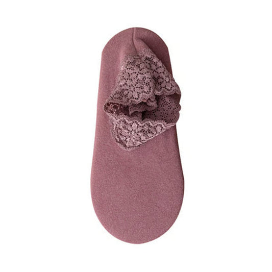 Feeluxe™ – Warm Lace Trim Anti-Slip Socks (1+2 Free)