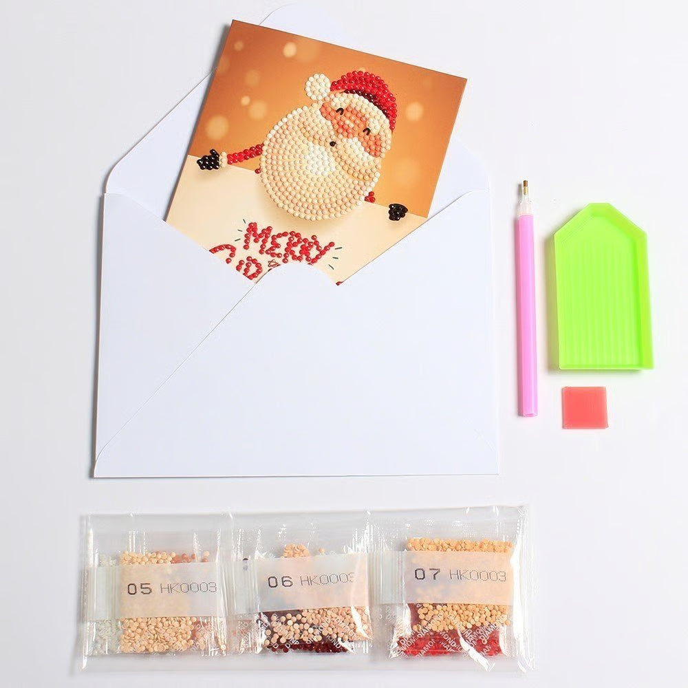 Glimmerry™ – DIY 5D Diamond Painting Christmas Card Kit