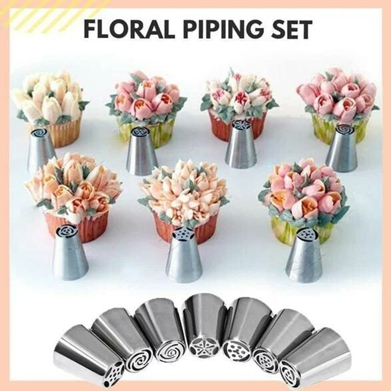 Bakerose™ - Piping Set for Perfect Icing Flowers (50% Off)