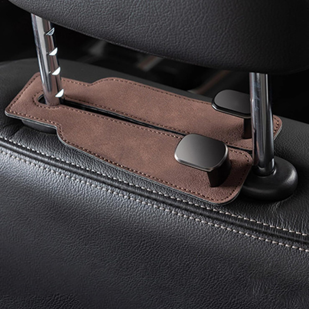 Versuto™ – Suede Headrest Hanger for Tidy Seats (1+1 Free)
