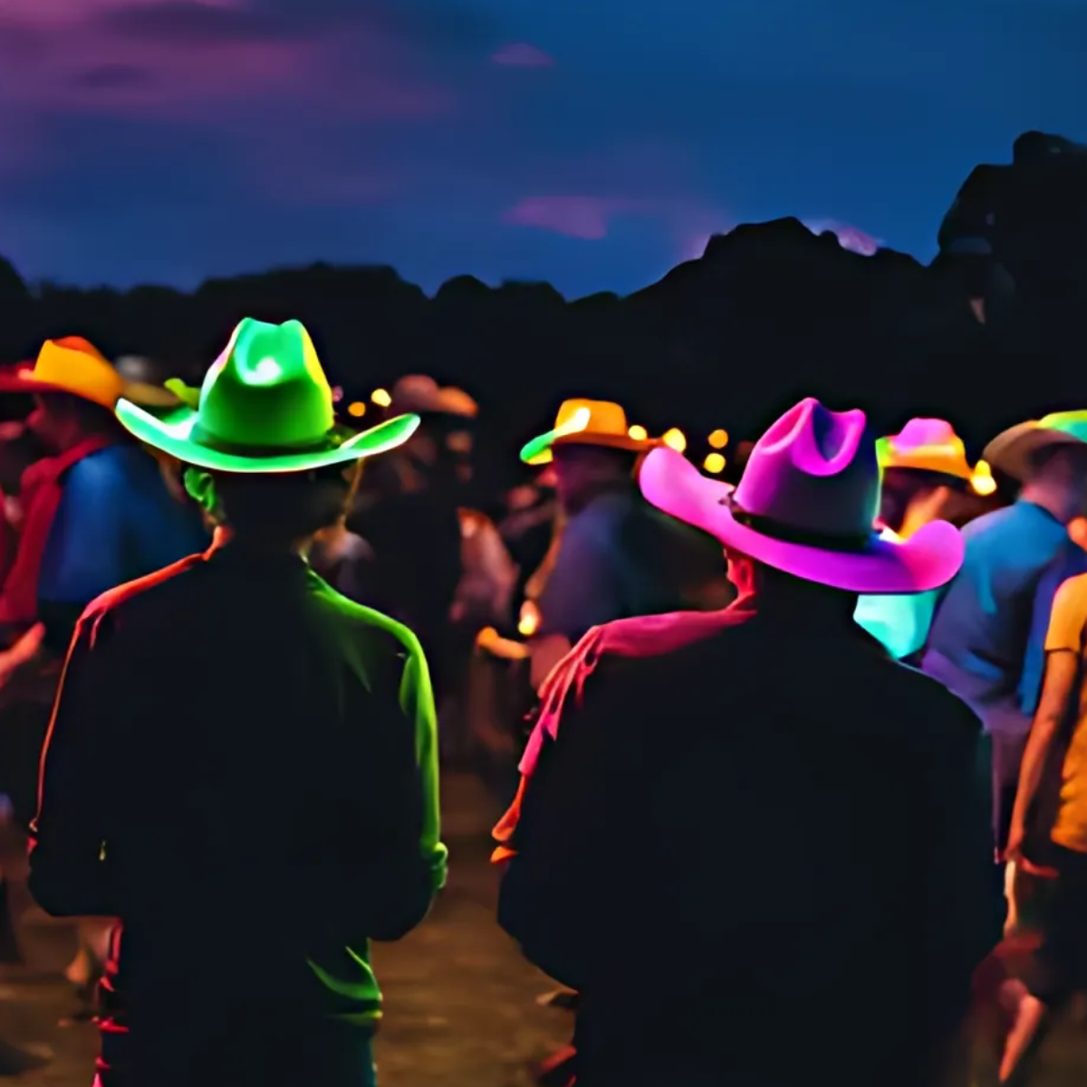 Glowherd™ – Neon Ranch Hat with Halloween Glow (50% Off)
