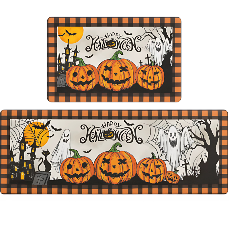 HauntHom™ – Halloween Kitchen Mat Set (50% Off)