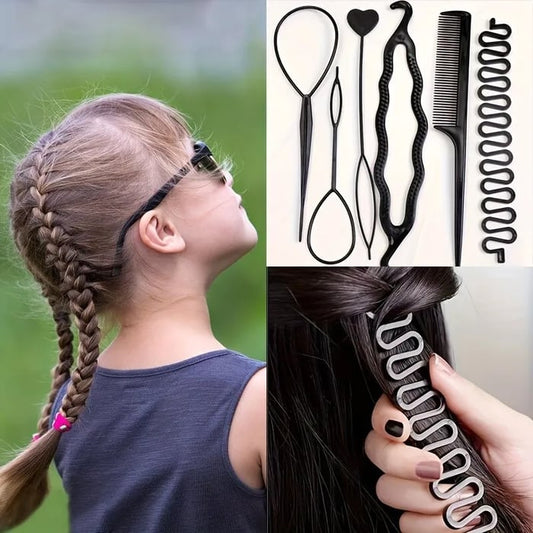 Braidella™ – Style and Twist Kit for Braids and Buns (50% Off)