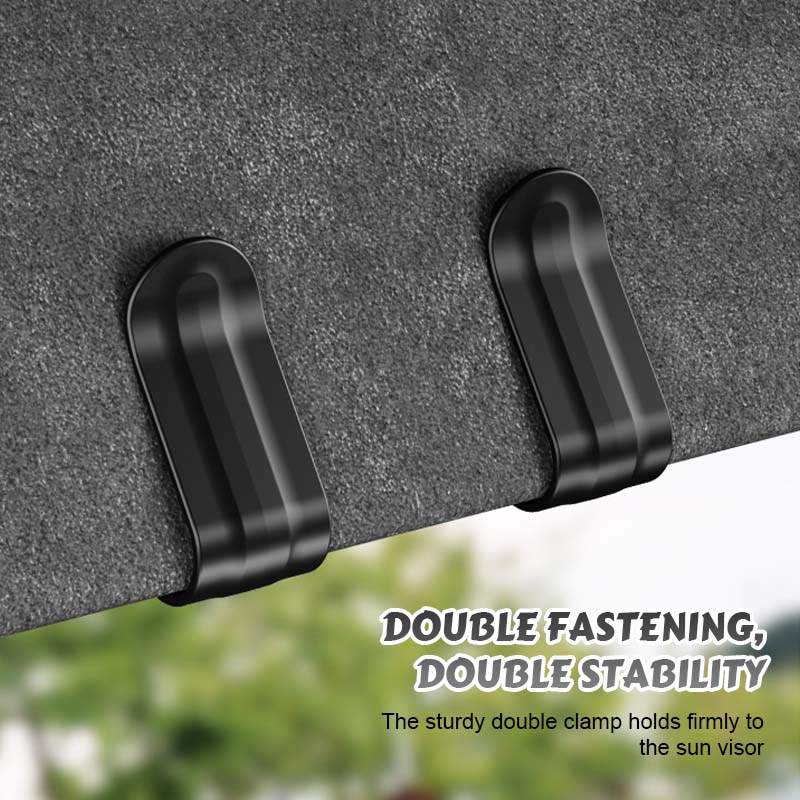 Versuto™ – Mirrored Glasses Holder for Stylish In-Car Convenience (50% Off)