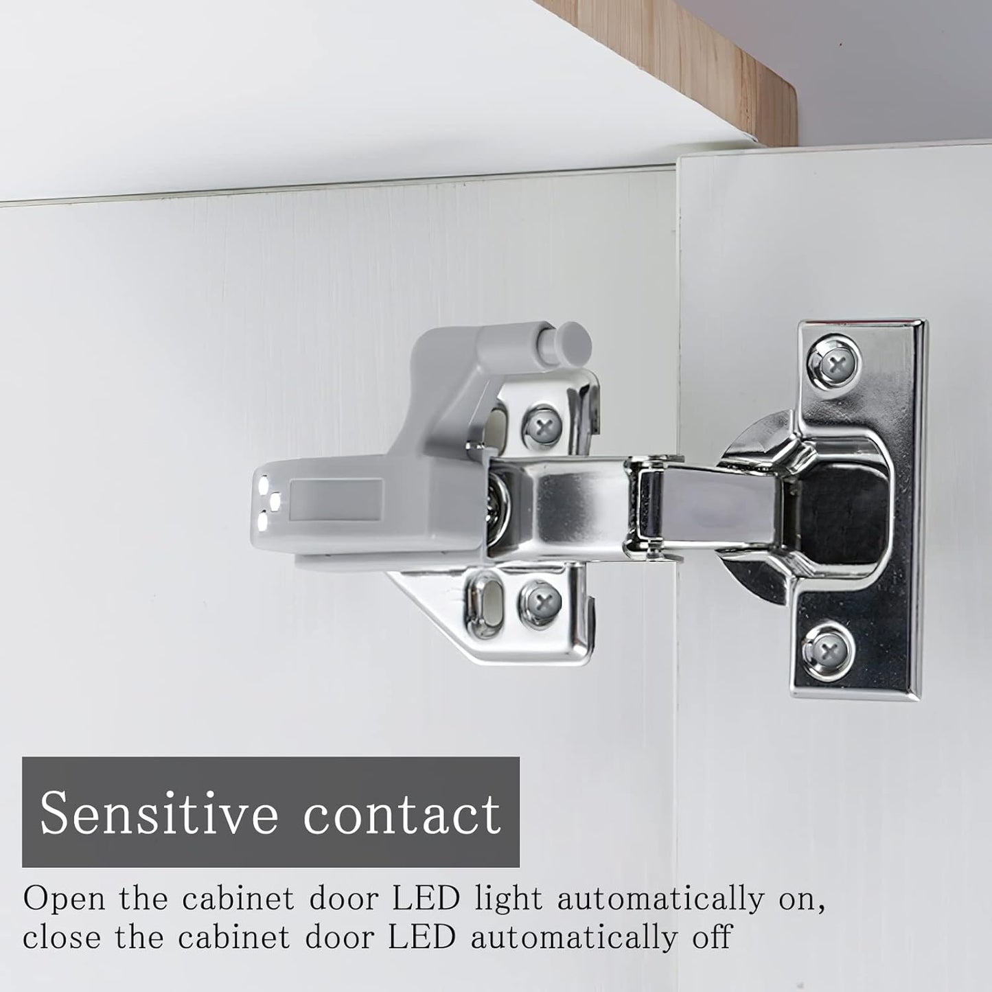 LumiHinge™ – 4 Cabinet Sensor Light for Easy Visibility (50% Off)