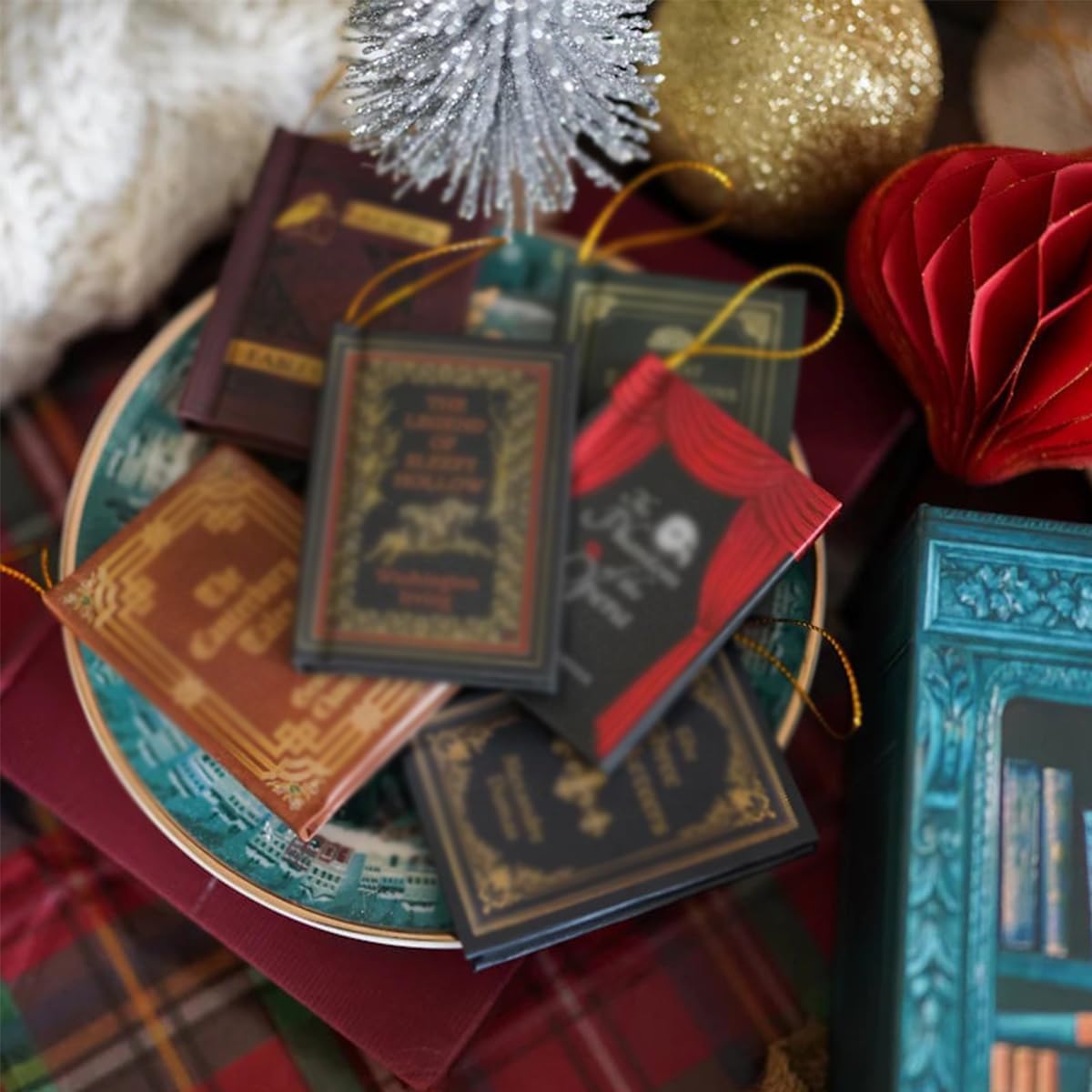 Talelet™ – Mini Book Advent Ornaments (50% Off)