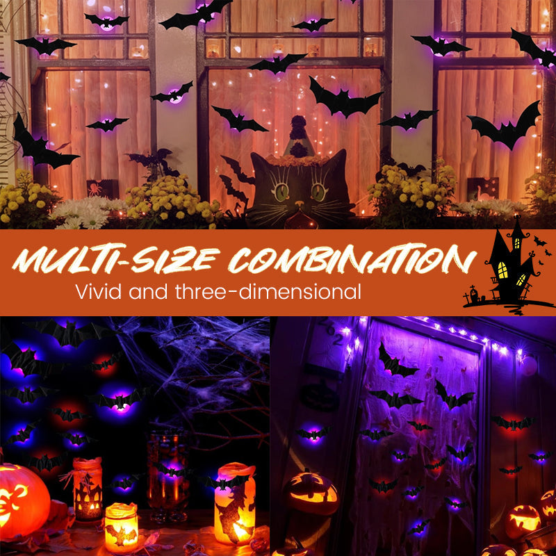 Batlit™ – 16Pcs LED Bat Group Wall Lights (50% Off)
