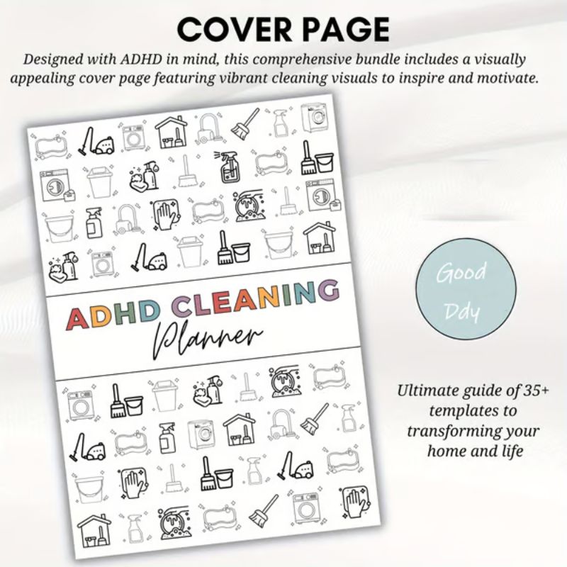 Tidykind™ - ADHD Cleaning and Organizing Toolkit