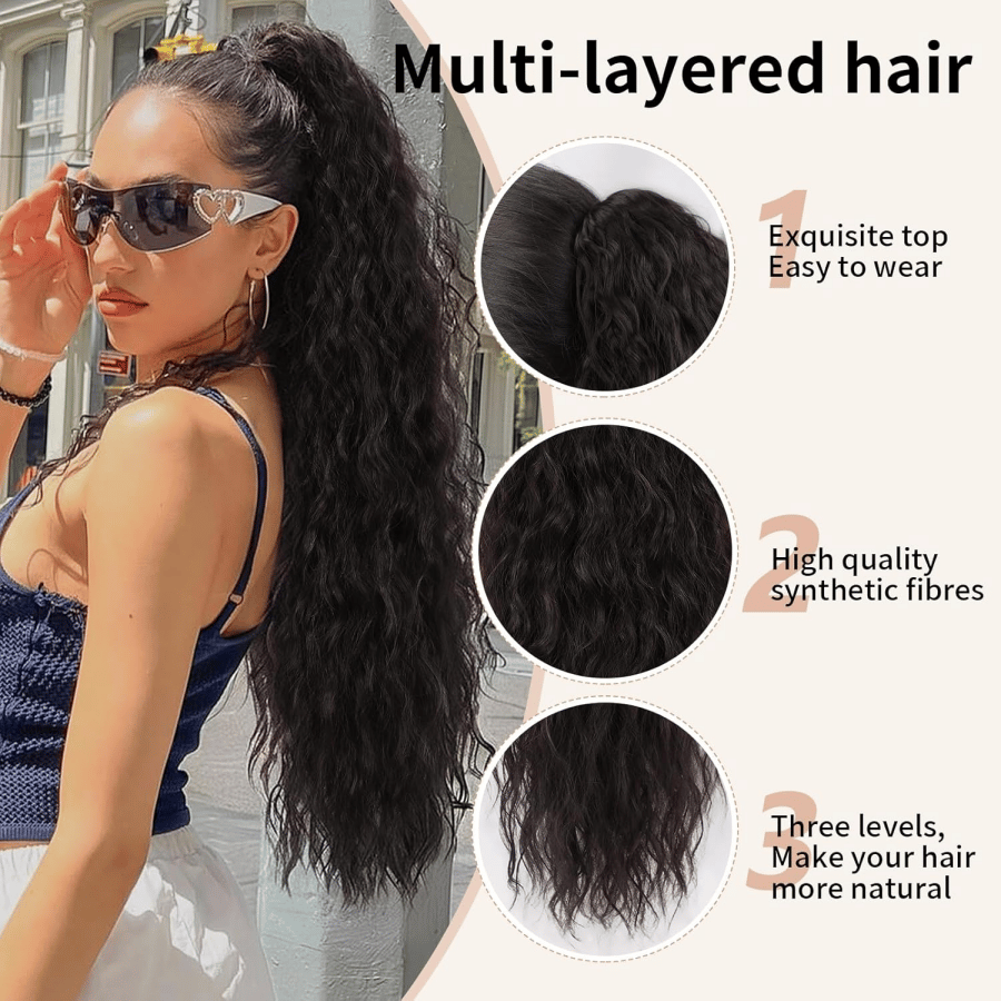 Velurette™ – Clip-in Ponytail Extension (50% Off)