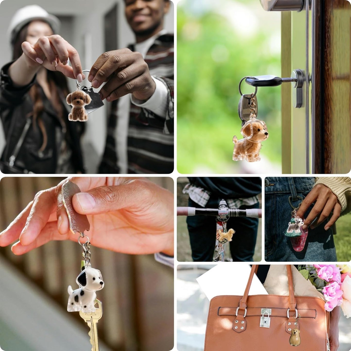 Fuzzkey™ – 2Pcs Pet Hair Storage Keychain (50% Off)
