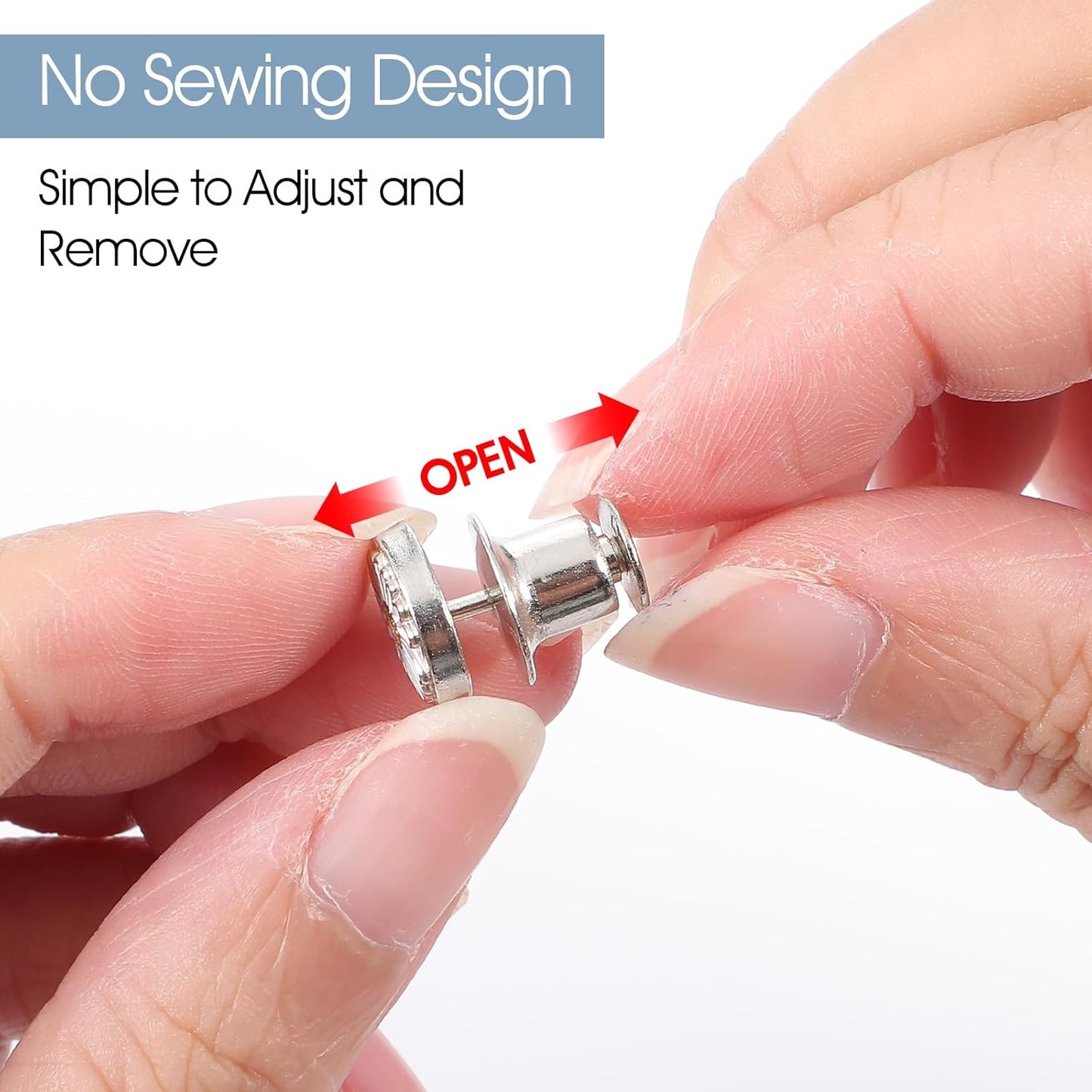 Waistella™ – Reusable Button Tightener for Better Fit (1+2 Free)