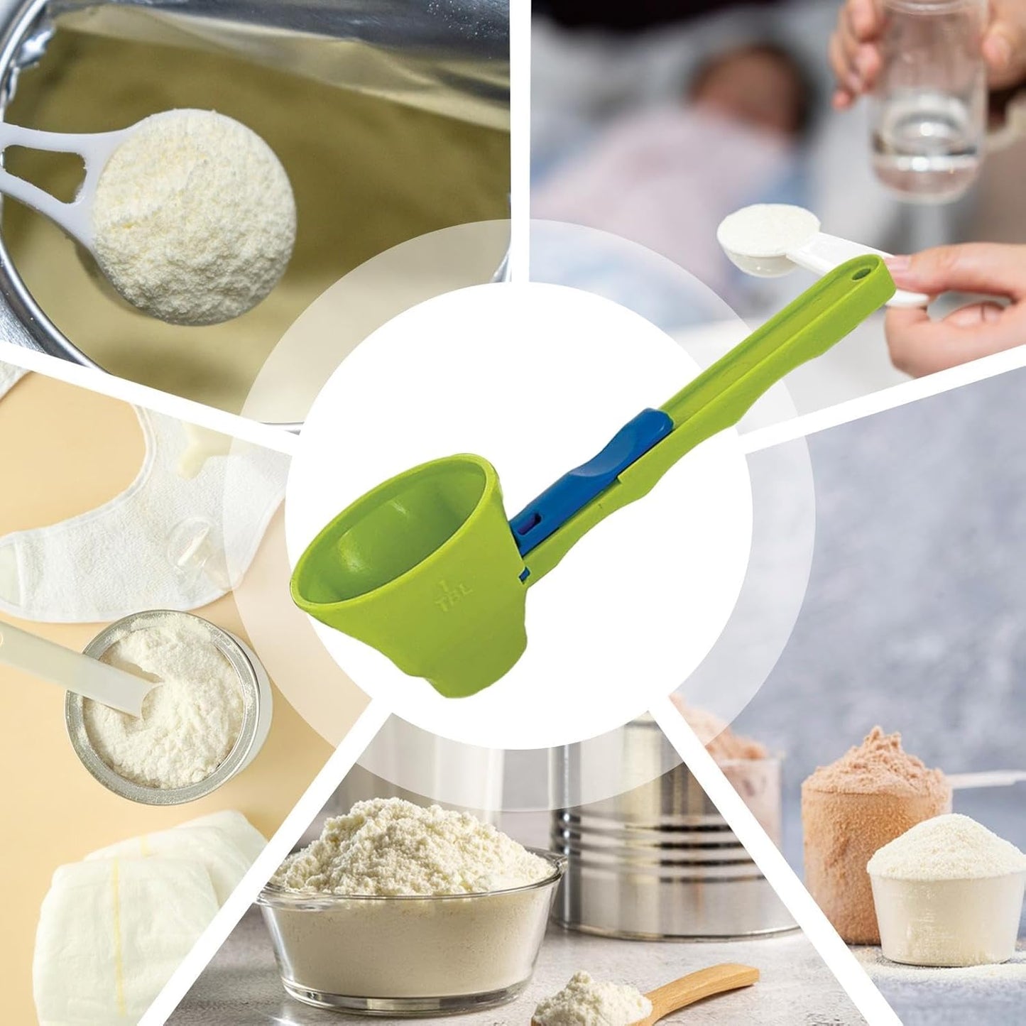 ShakeSmart LX™ - Mess-Free Measuring Funnel for Shakes & More