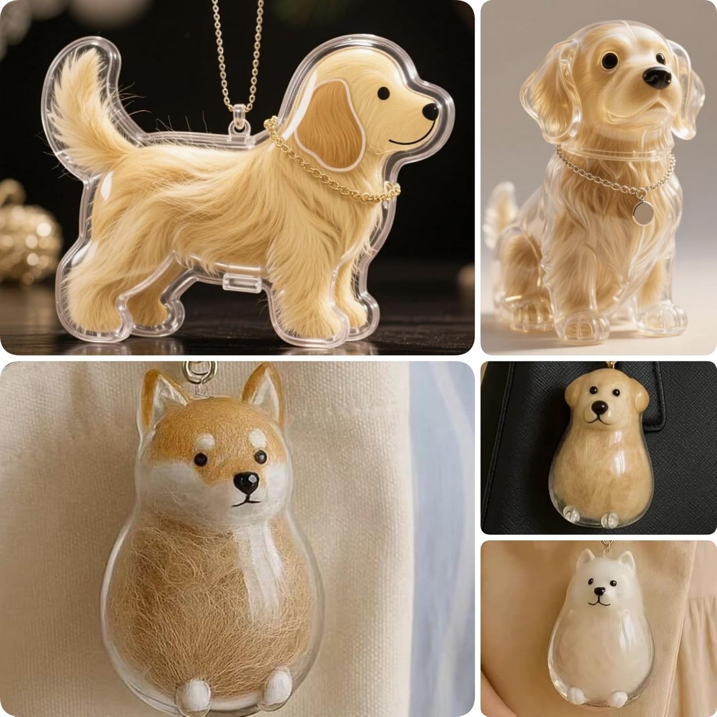 Fuzzkey™ – 2Pcs Pet Hair Storage Keychain (50% Off)