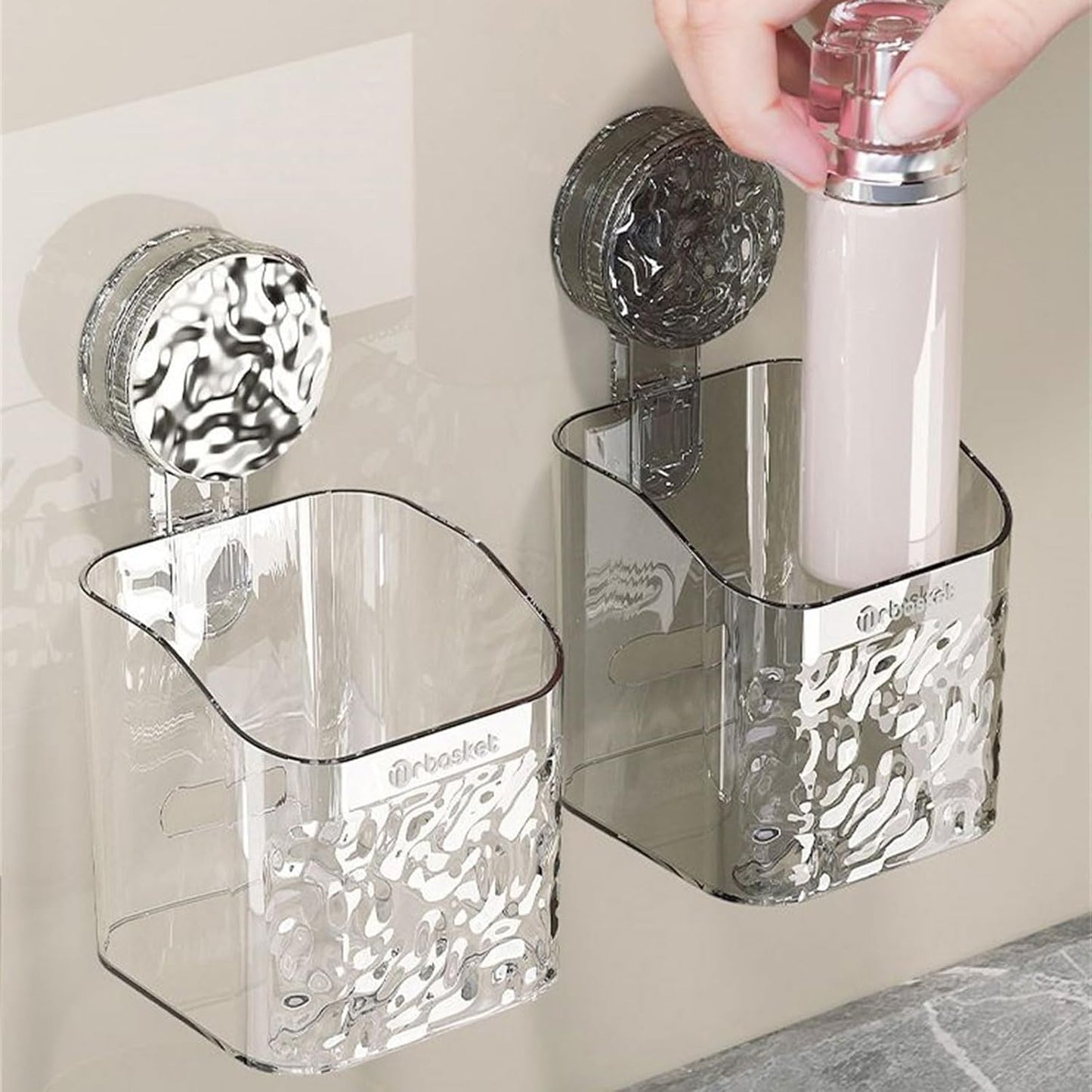 Barea™ - Lightweight Suction Shelf with Glacier Design