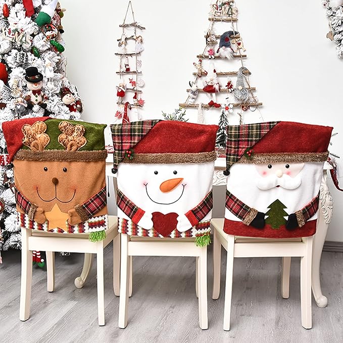 Hollynest™ – Cute Christmas Dining Chair Covers (50% Off)