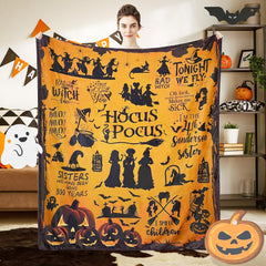 Witchwick™ – Halloween Witch Throw Blanket (50% Off)