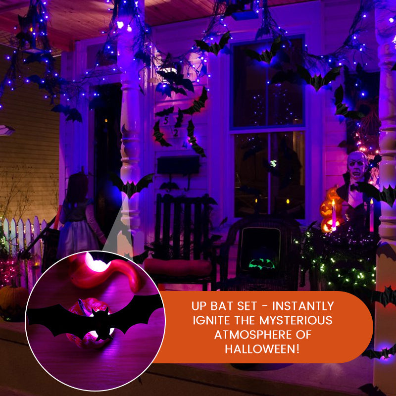 Batlit™ – 16Pcs LED Bat Group Wall Lights (50% Off)
