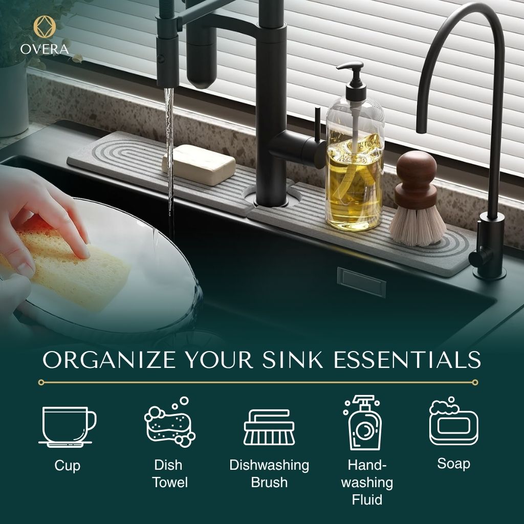 Overa™ - the Sink Mat That Drinks Water (50% Off)