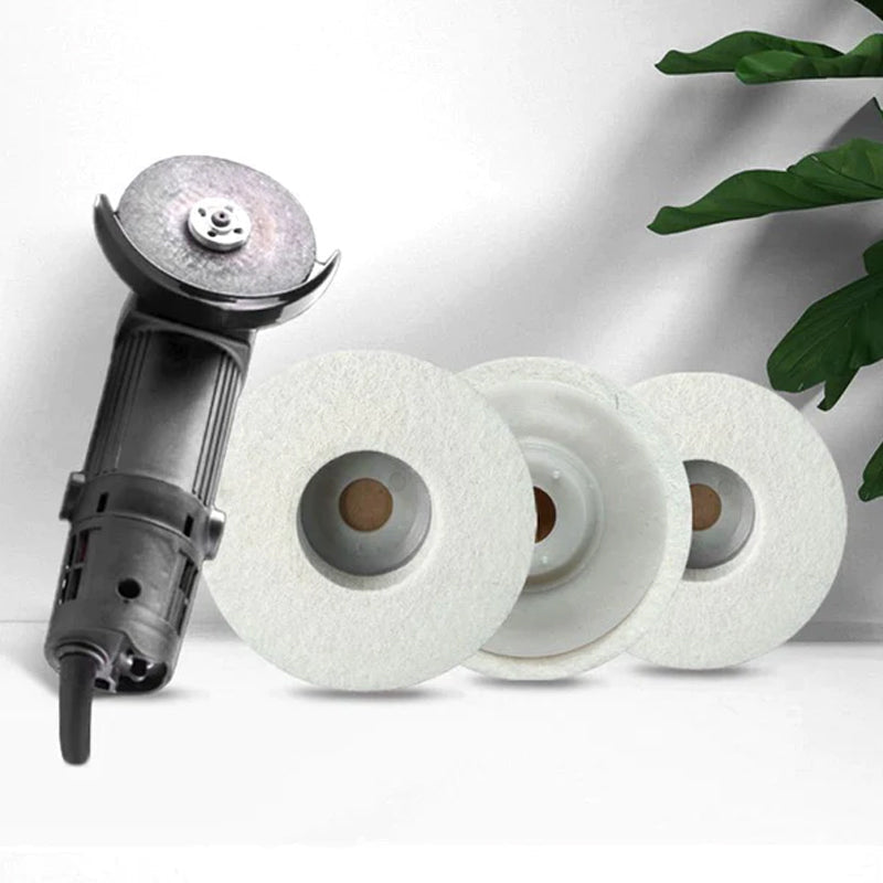 BuffDisc™ - Wool Polishing Disc for Smooth Finishes (1+2 Free)