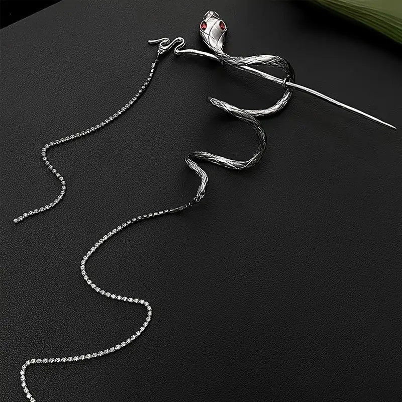 Seydra™ – Serpent Hair Stick with Tassels (50% Off)