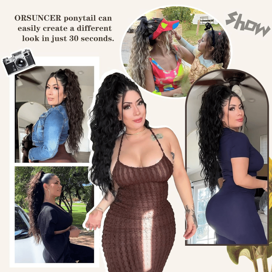 Velurette™ – Clip-in Ponytail Extension (50% Off)