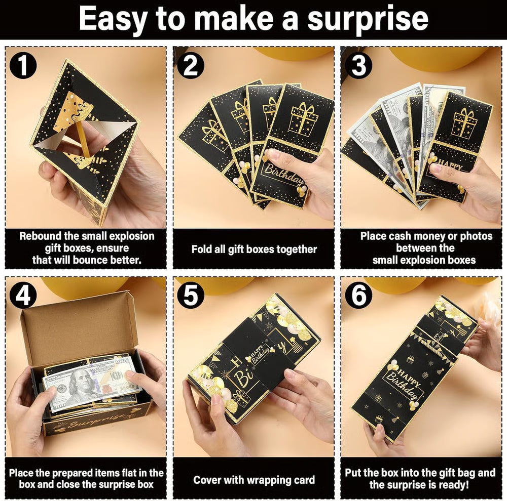 Popkind™ – Folding Gift Box with Surprise Compartments (50% Off)