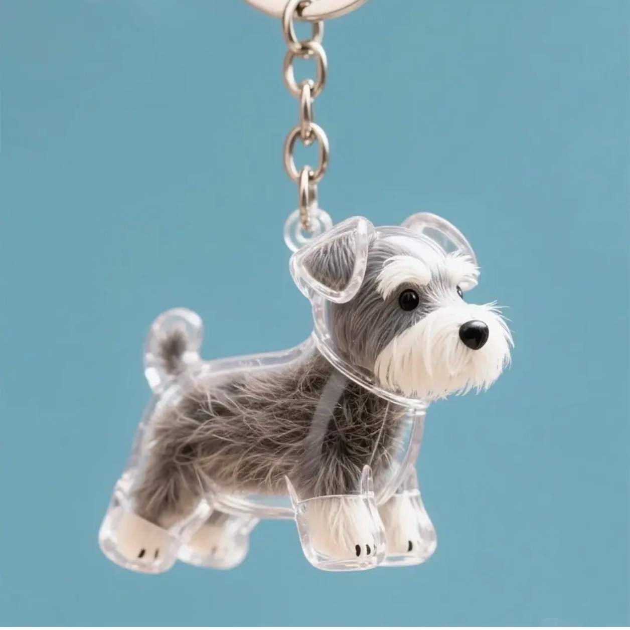 Fuzzkey™ – 2Pcs Pet Hair Storage Keychain (50% Off)