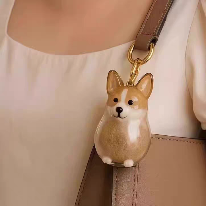 Fuzzkey™ – 2Pcs Pet Hair Storage Keychain (50% Off)
