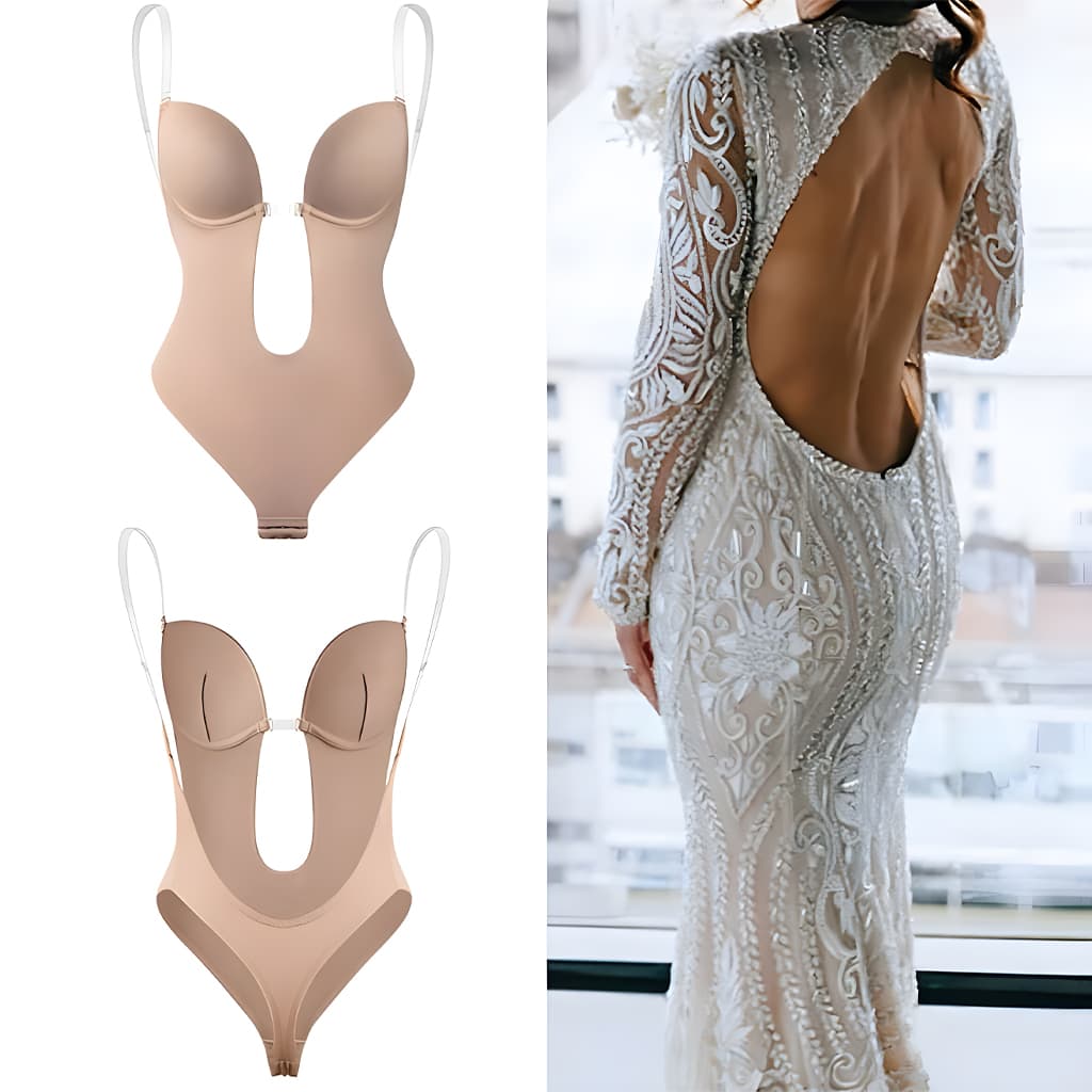 Open Back Shaping Bodysuit