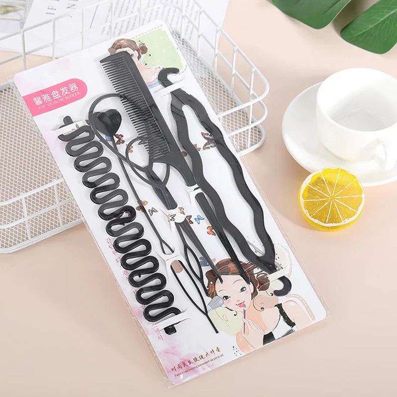 Braidella™ – Style and Twist Kit for Braids and Buns (50% Off)
