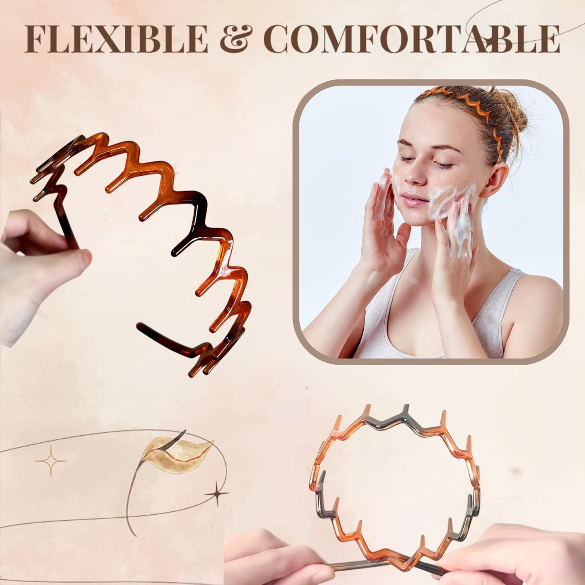 Velina™ – Zigzag Grip Headband (1+2 Free)