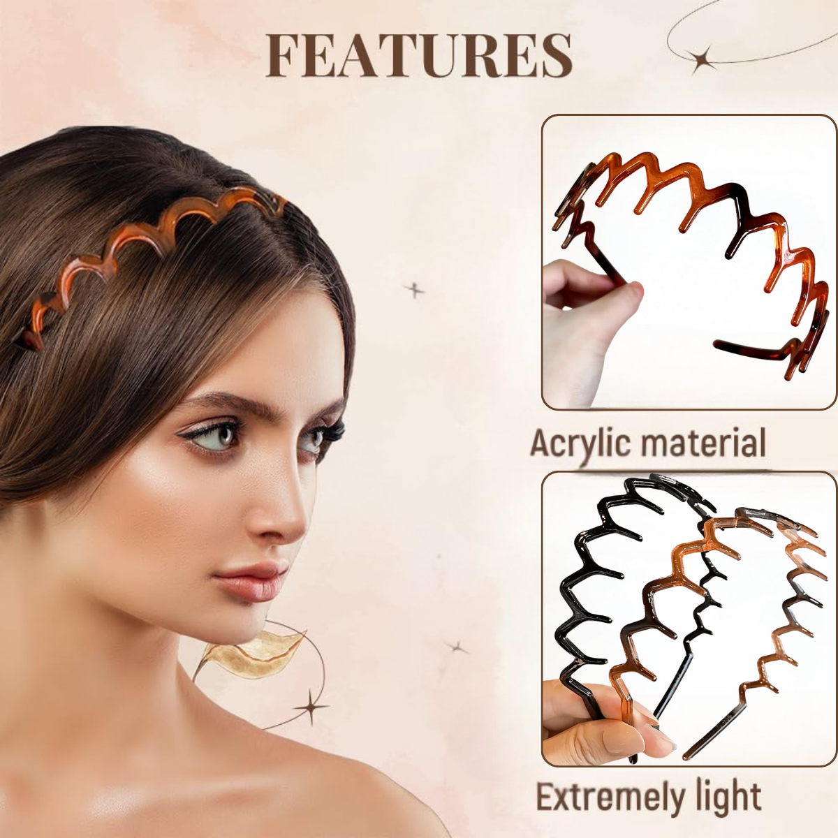 Velina™ – Zigzag Grip Headband (1+2 Free)
