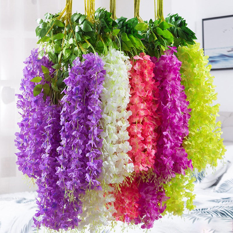 Florenza™ - Artificial Wisteria Flowers For an Elegant Home (12 Pieces)
