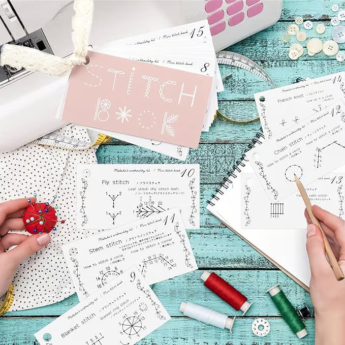 Stitchery™ – Mini Sewing Book for Creative Projects (50% Off)