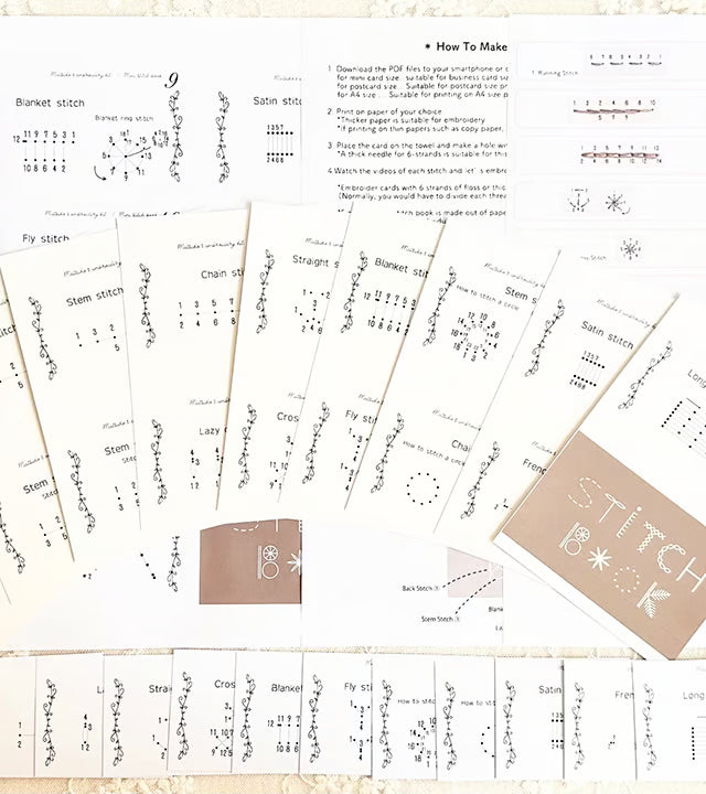 Stitchery™ – Mini Sewing Book for Creative Projects (50% Off)
