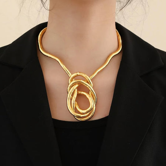 Serpina™ - Flexible Snake Style Necklace and Bracelet (1+1 Free)