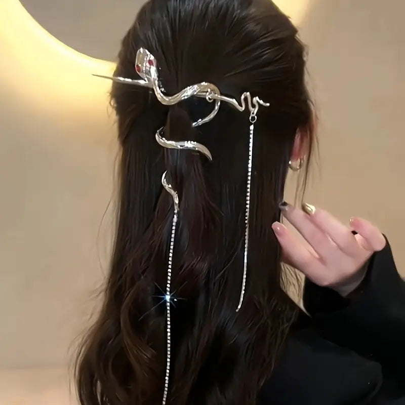 Seydra™ – Serpent Hair Stick with Tassels (50% Off)