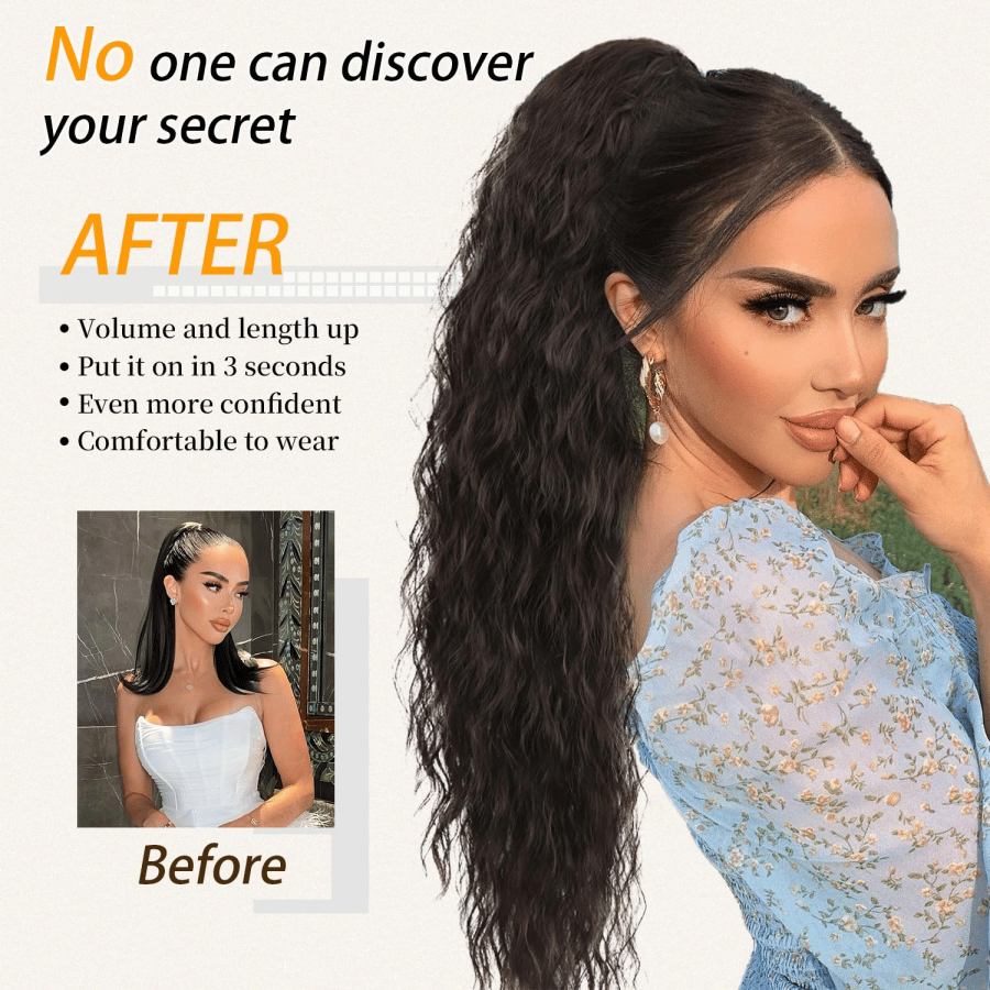 Velurette™ – Clip-in Ponytail Extension (50% Off)